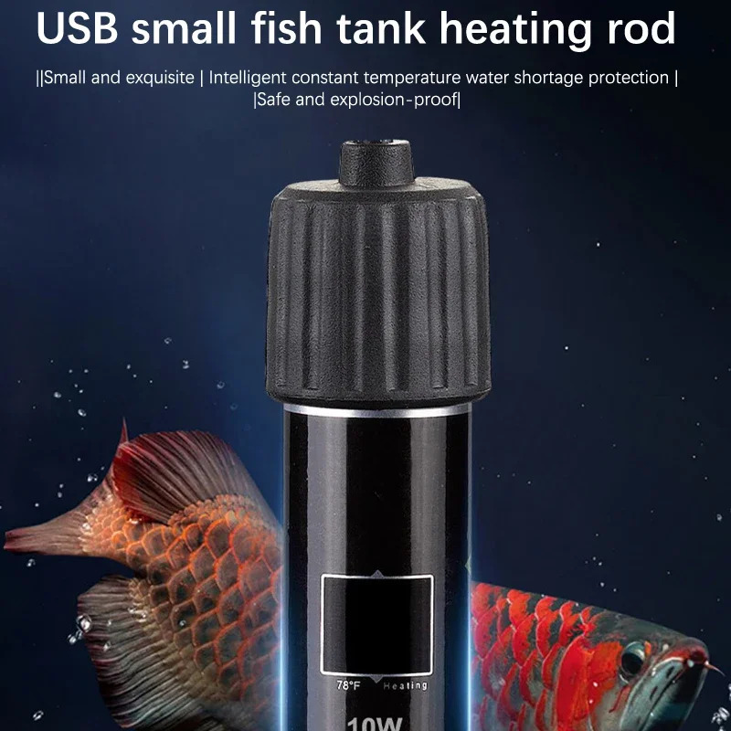 Aquarium Fish And Supplies - USB Mini-Aquarium-Heizstab, 26 ° C Konstanttemperatur-Tauchthermostat,