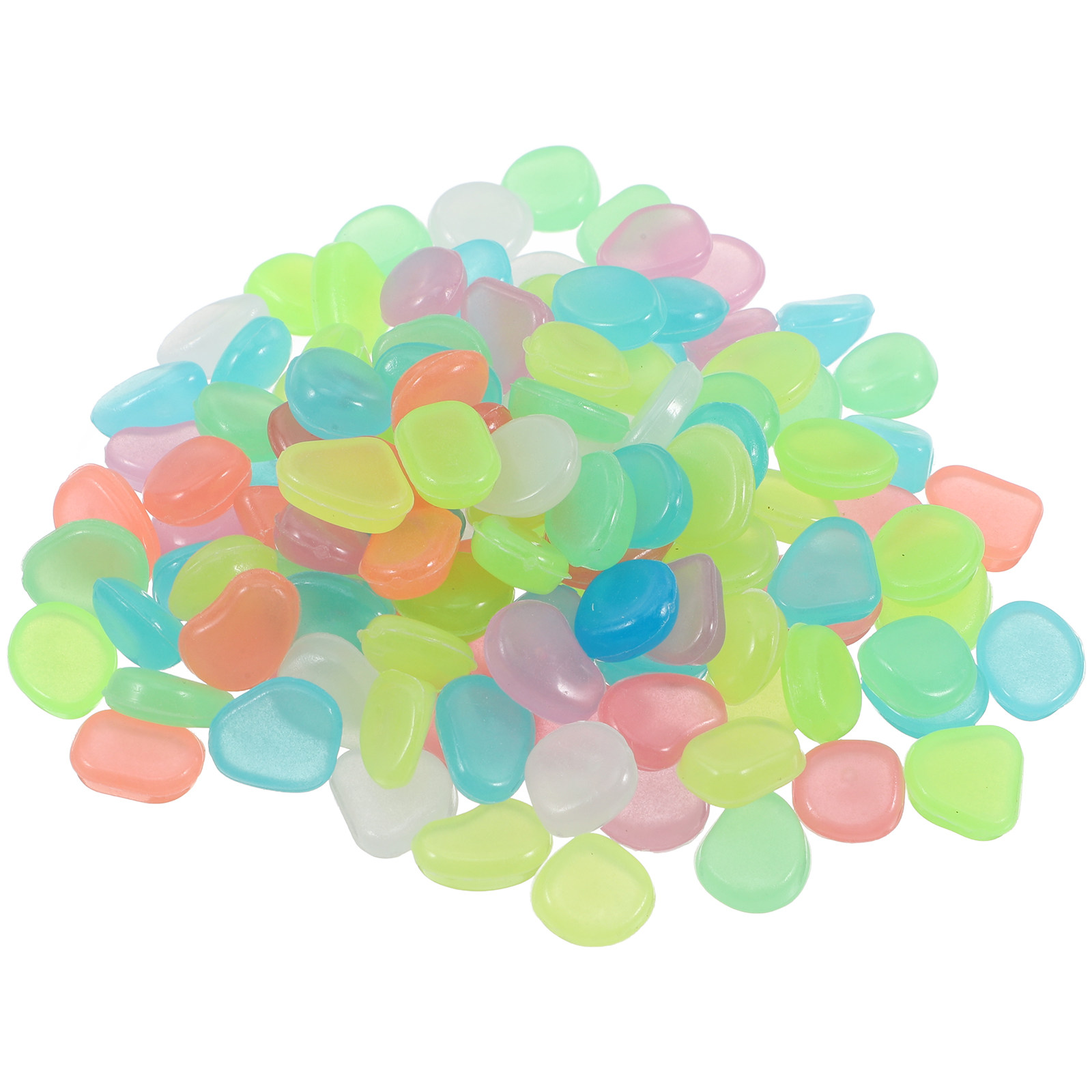 Aquarium Fish Glow In The Dark - 400 Stück im Dunkeln leuchtende Kieselsteine