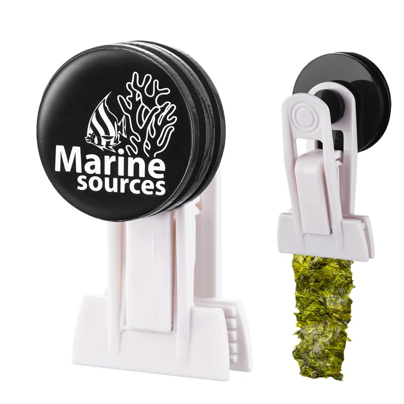 Aquarium Fish And Supplies - Marine Sources Starke magnetische Algen-Fütterungsklemme für