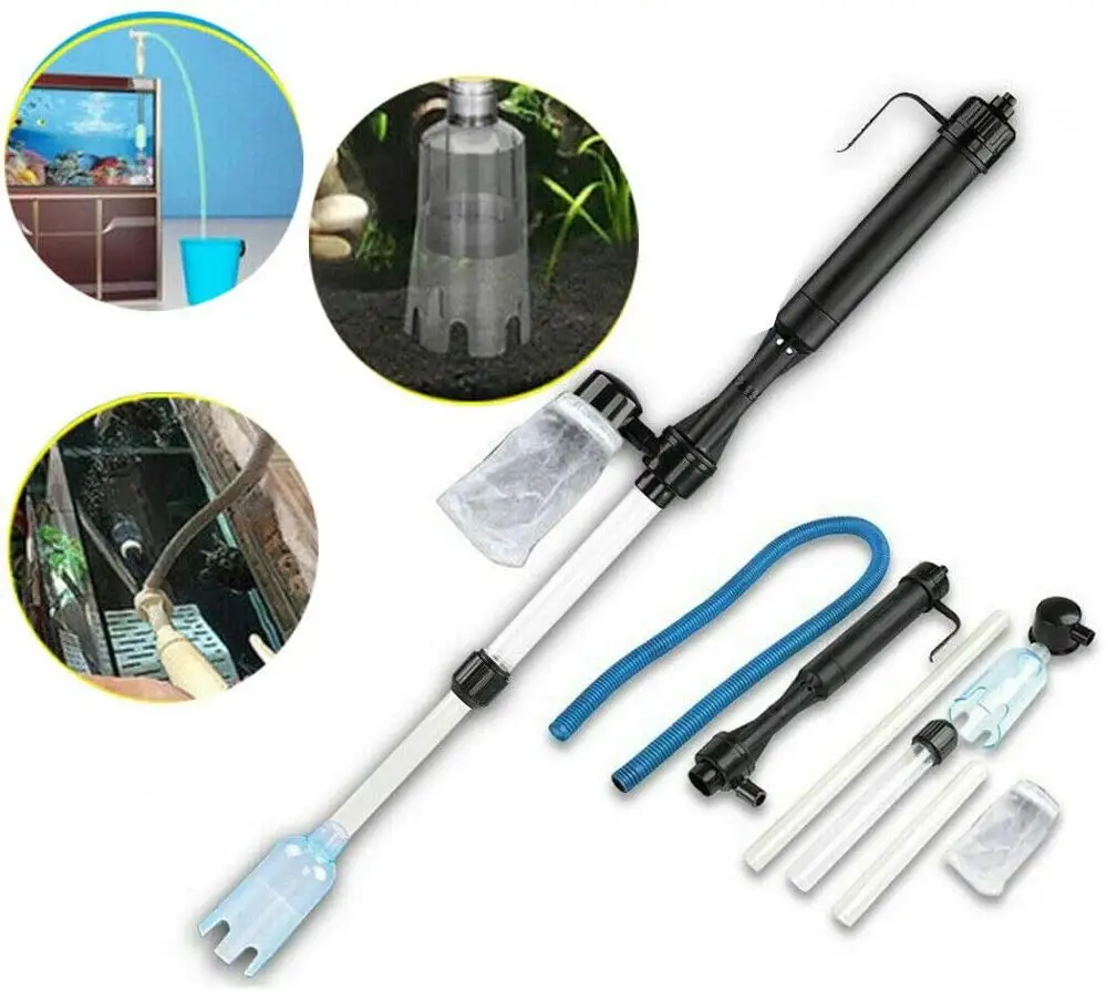 Aquarium Fish Electric - Elektrische Wasser Wechsler Vakuum Siphon Pumpe