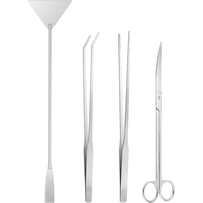 Aquarium Fish And Supplies - Aquarium-Set Terrarium-Zubehör Inklusive Langer Pinzette für
