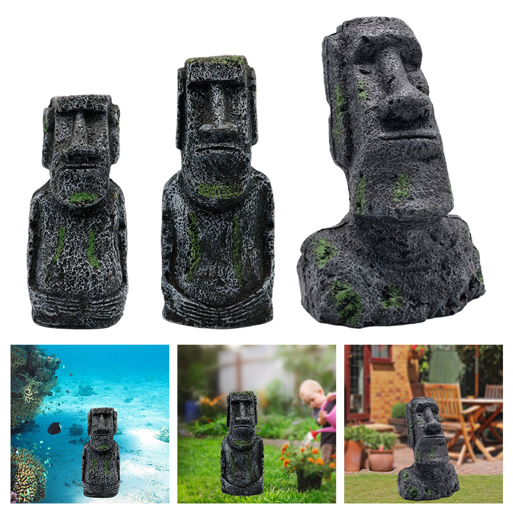 Aquarium Moai Statuen Ostern I – Aquarium Fish Pot Bewertung und Preis
