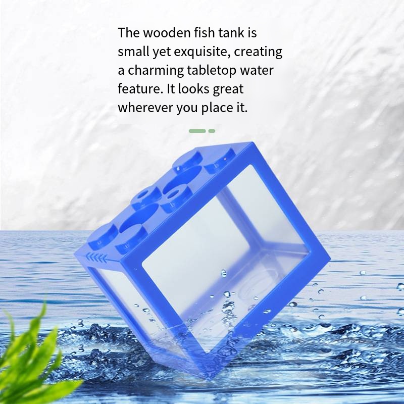 Neuartiges Blockförmiges Mini- – Aquarium Fish Goldfish Bewertung und Preis
