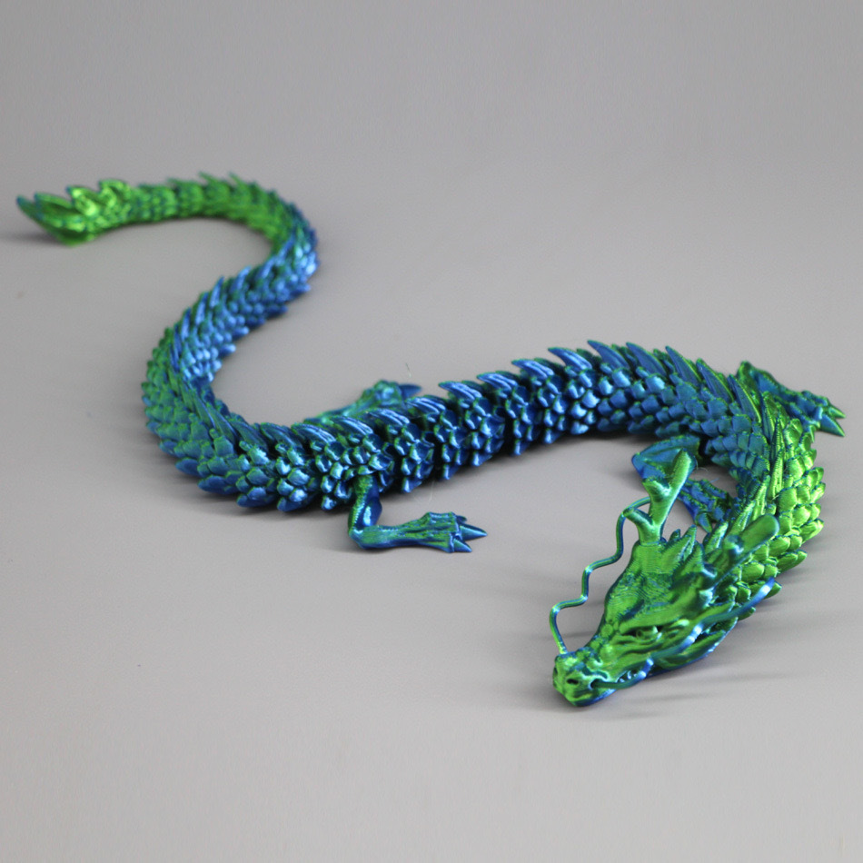 3D-Gedruckte Verbundene Drache – Aquarium Fish Items Bewertung und Preis