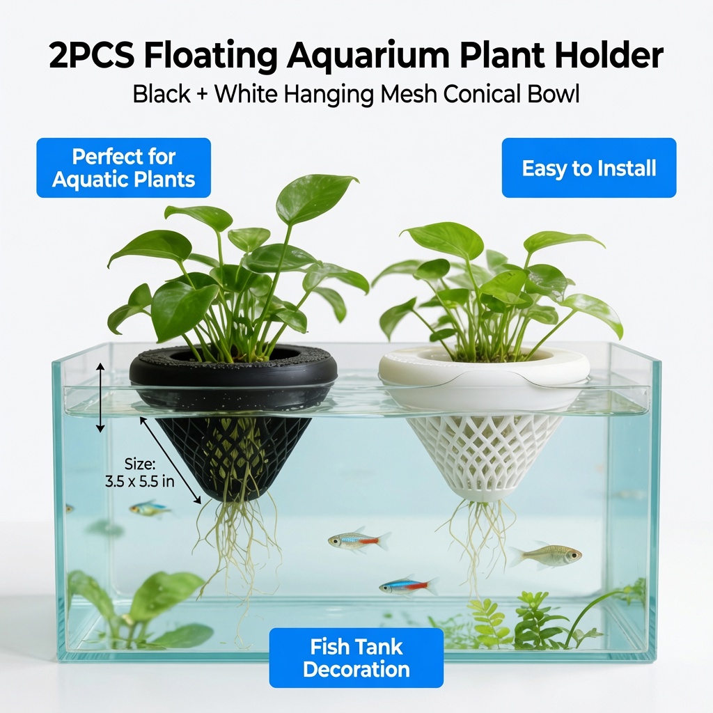 2 Stück Schwimmende Aquarien-P – Aquarium Fish Pot Bewertung und Preis