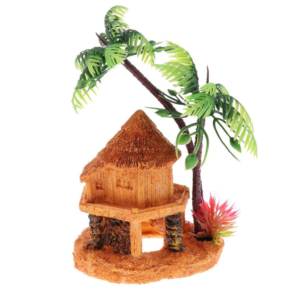 Künstlicher Kokosnussbaum, ver – Aquarium Fish Cave Bewertung und Preis