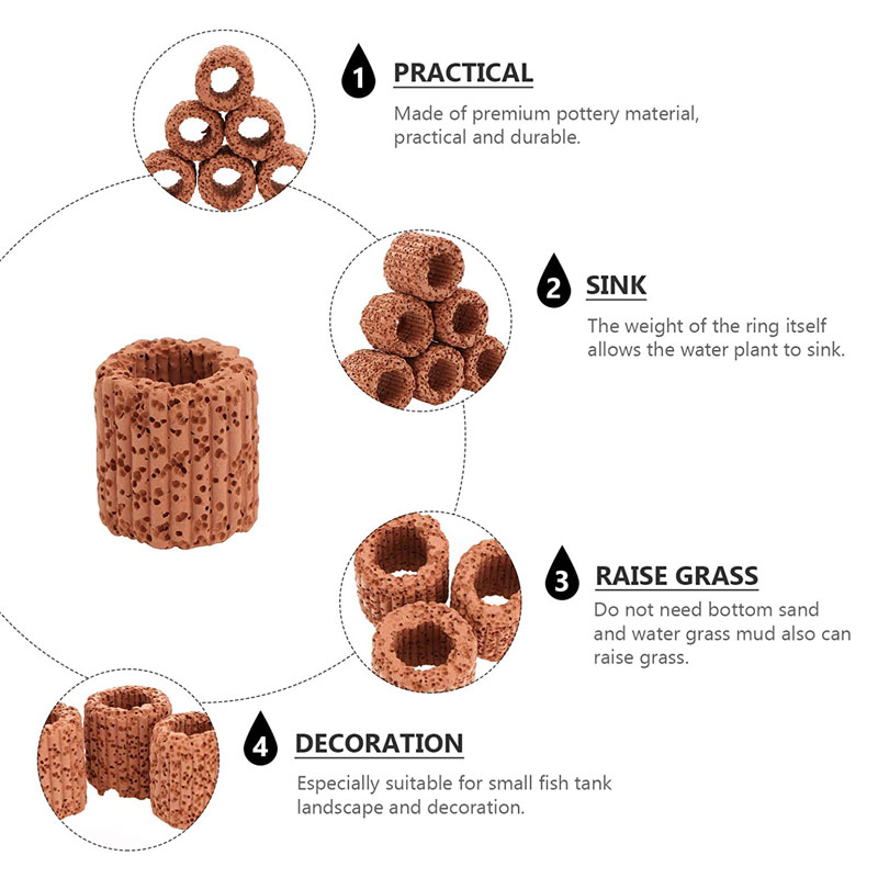 Fester Ring für Wasserpflanzen – Aquarium Fish Pot Bewertung und Preis