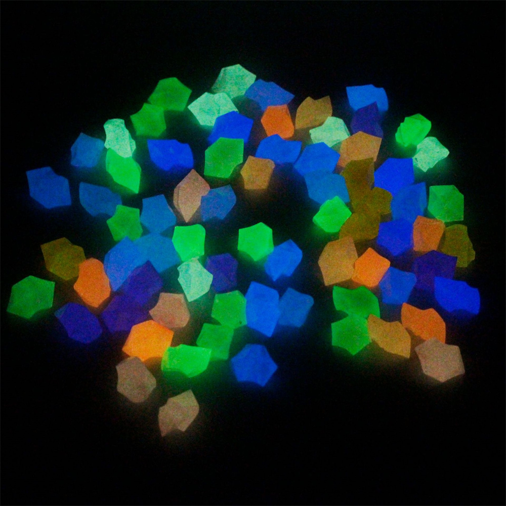 100 Stück 14*11mm Dunkle Kiese – Aquarium Fish Glow In The Dark Bewertung und Preis