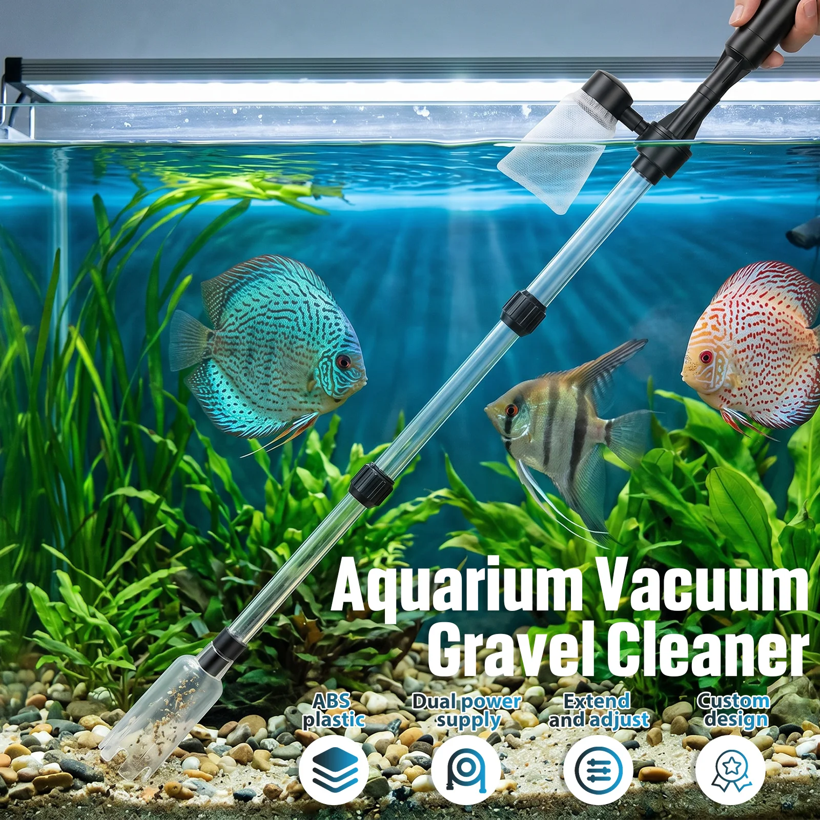Aquarium-Vakuum-Kiesreiniger 3 – Aquarium Fish Electric Bewertung und Preis