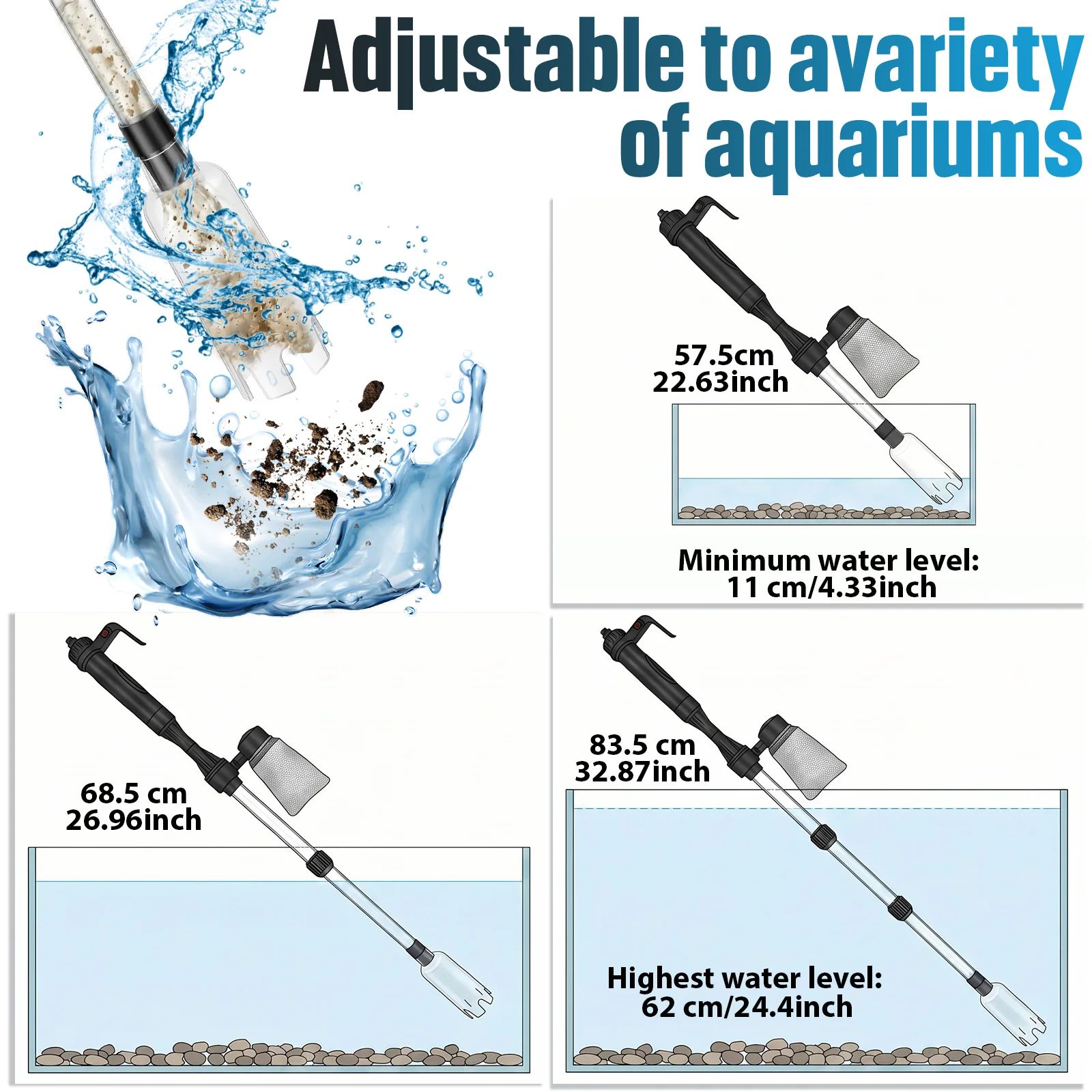 Aquarium-Vakuum-Kiesreiniger 3 – Aquarium Fish Electric Bewertung und Preis