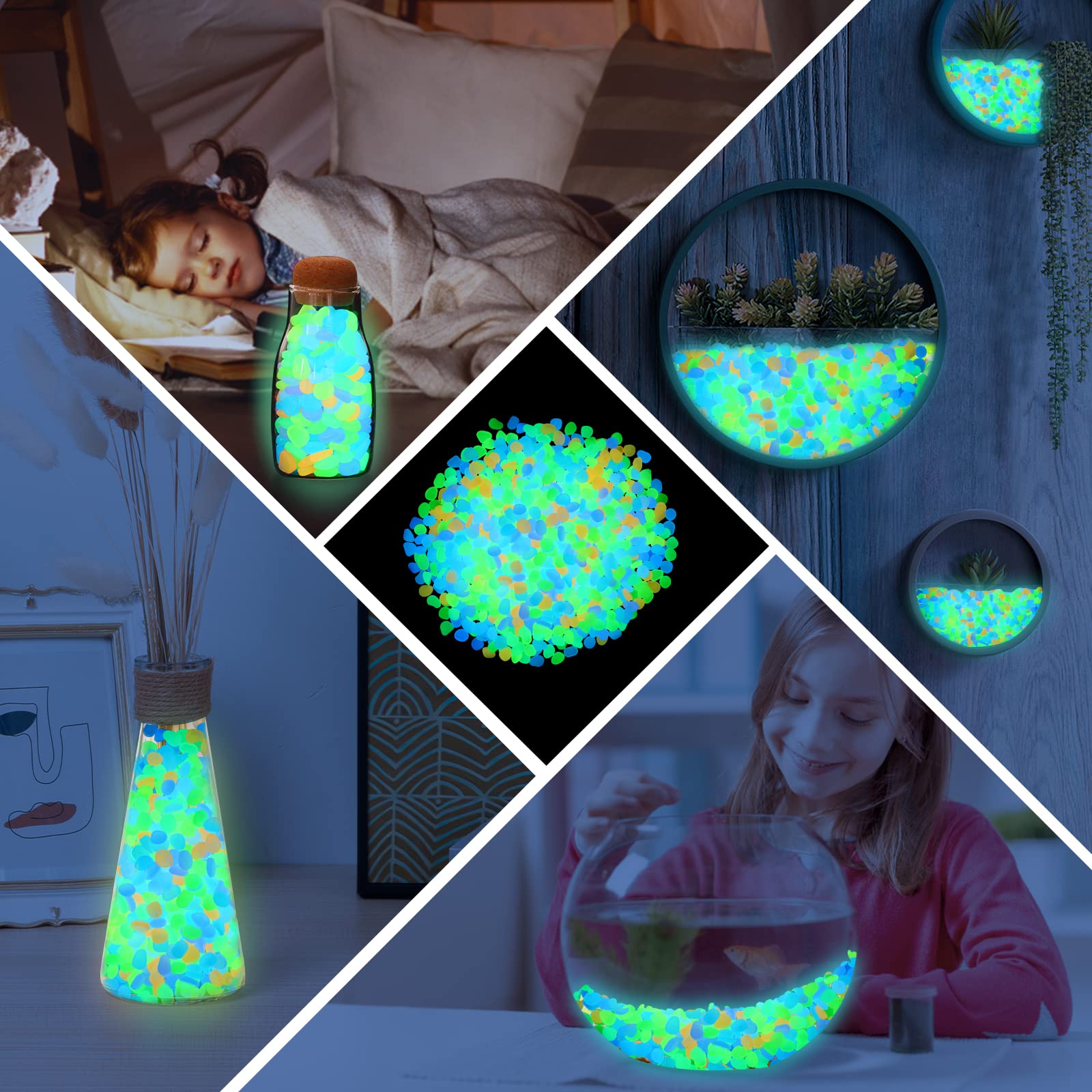 200 Stück im Dunkeln leuchtend – Aquarium Fish Glow In The Dark Bewertung und Preis