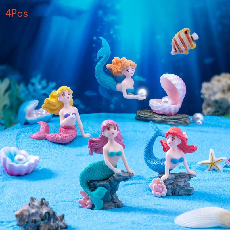 4 Stück Plastik-Aquarium-Dekof – Aquarium Fish Items Bewertung und Preis