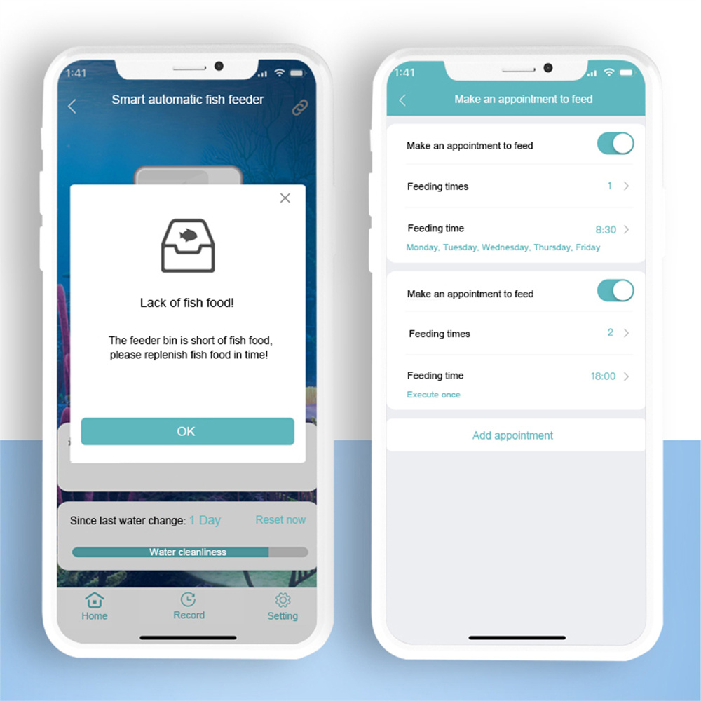 WiFi Smart Automatische Feeder – Aquarium Fish App Bewertung und Preis