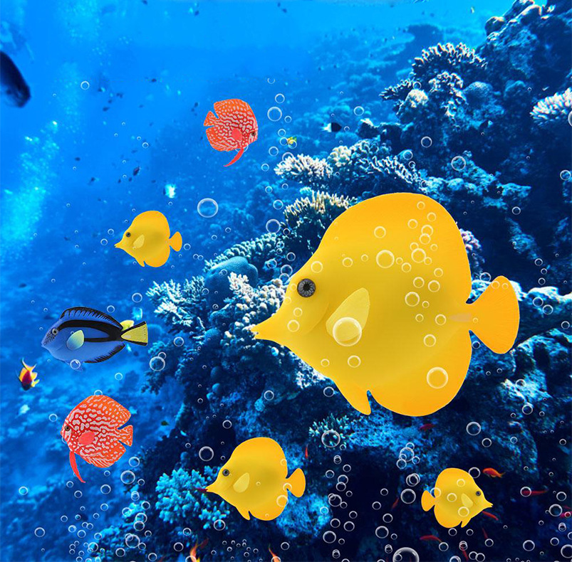 Im Dunkeln Leuchtende Silikon- – Aquarium Fish Glow In The Dark Bewertung und Preis