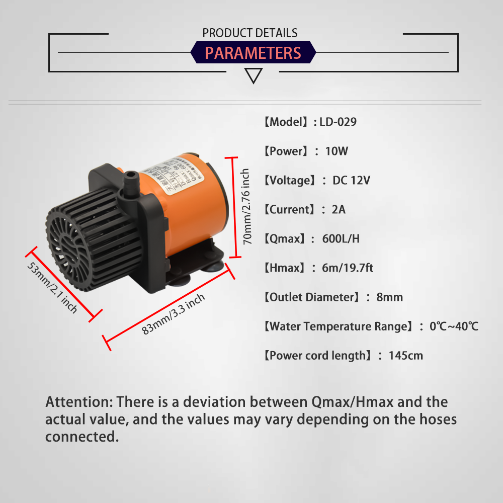 12V DC bürstenlose kleine Tauc – Aquarium Fish Usa Bewertung und Preis