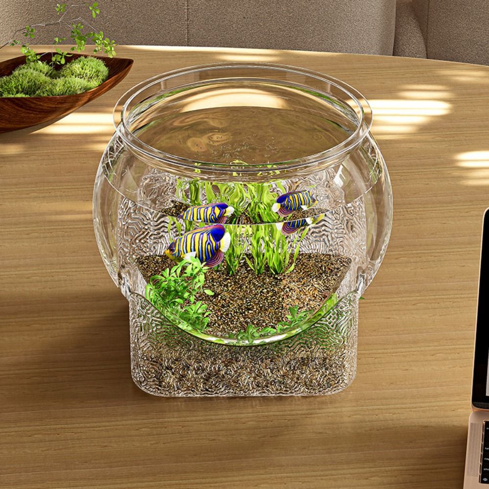 Ultraklares Rundes Fischbecken – Aquarium Fish Goldfish Bewertung und Preis