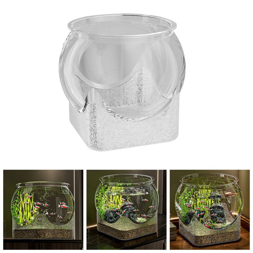 Ultraklares Rundes Fischbecken – Aquarium Fish Goldfish Bewertung und Preis