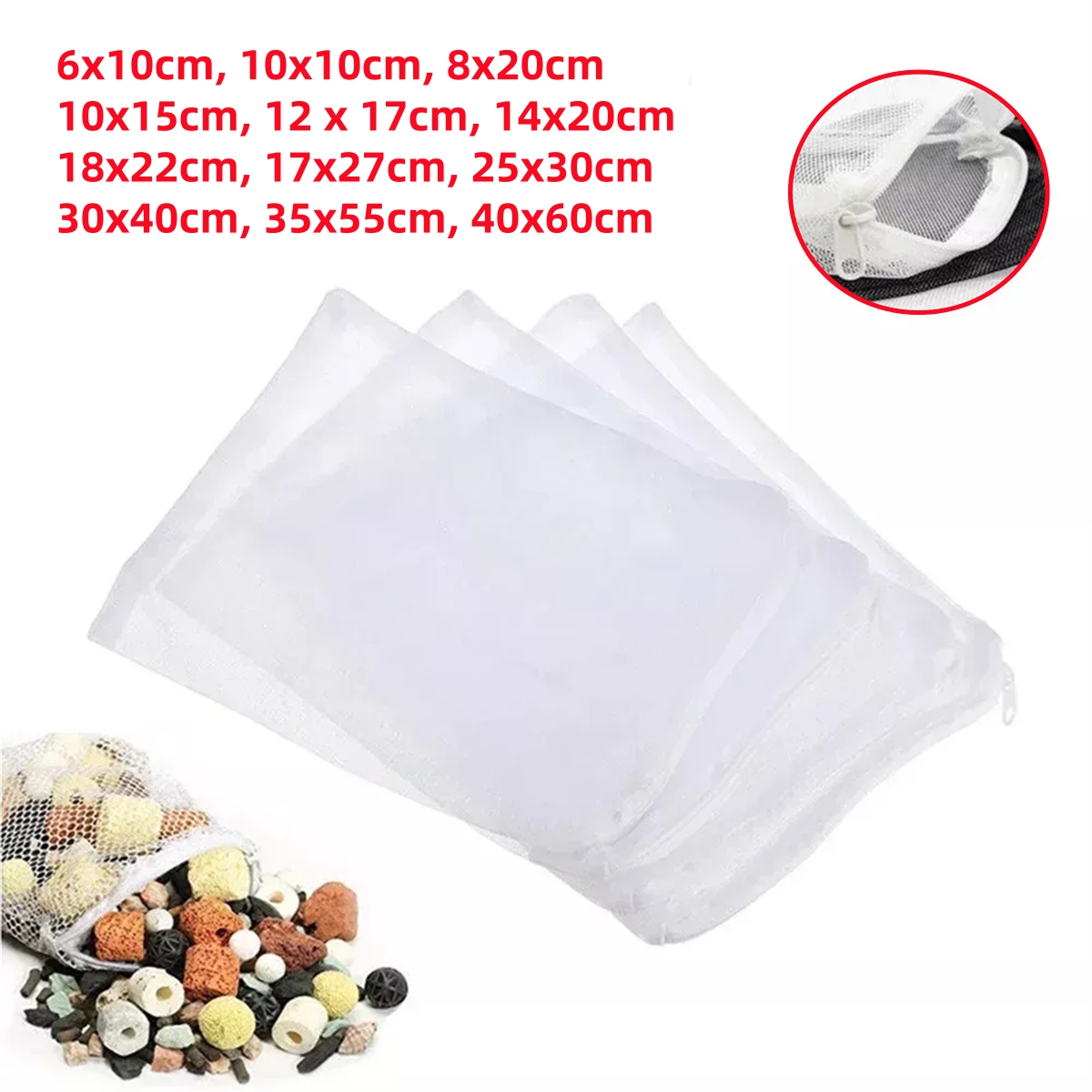 1/5 Stück Aquarium-Filterbeute – Aquarium Fish Cave Bewertung und Preis
